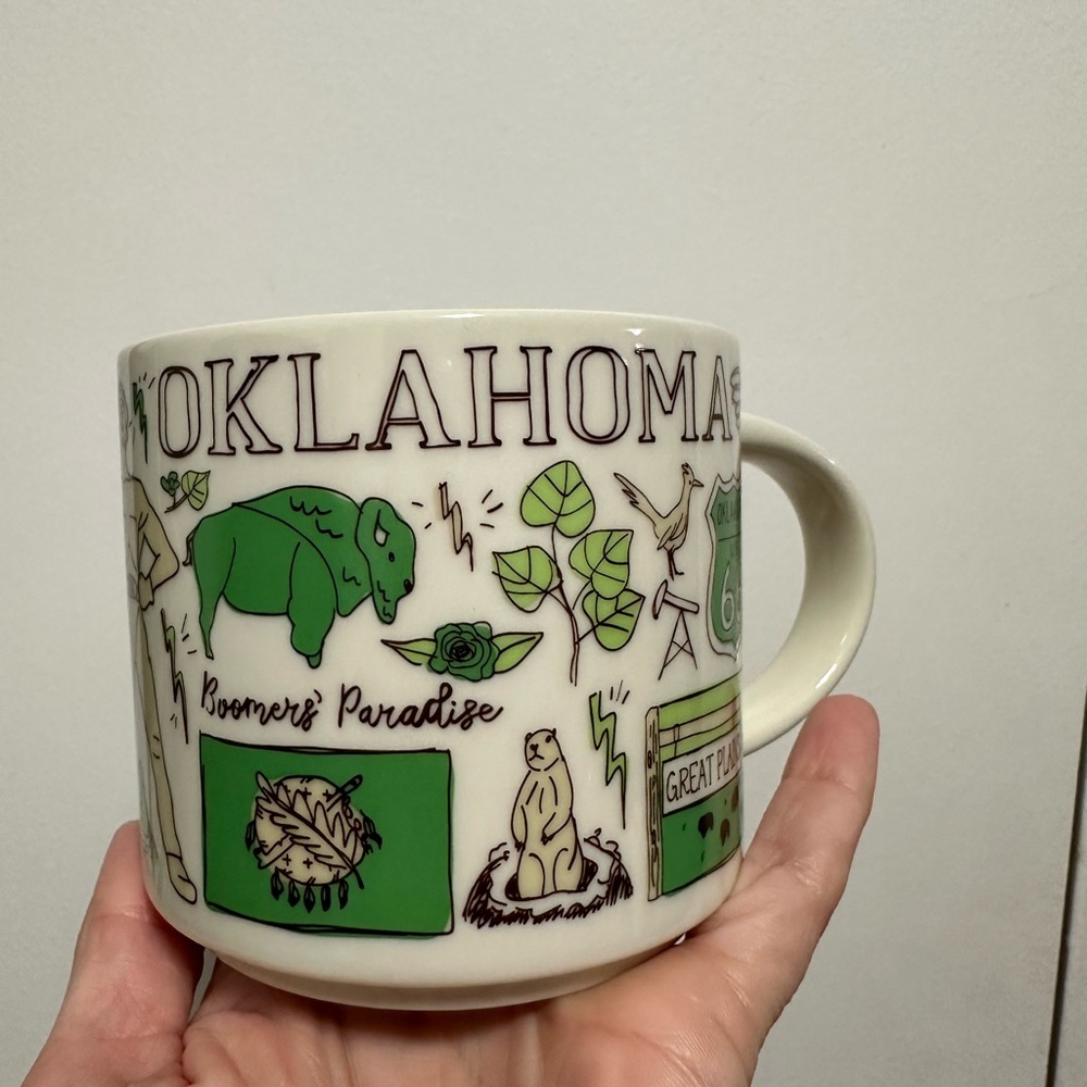 Starbucks Oklahoma Been There series coffee mug